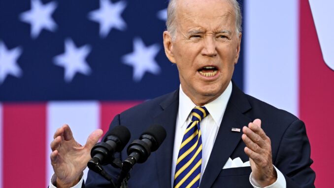 Joe Biden, presidente de Estados Unidos. EFE/EPA/FILIP SINGER
