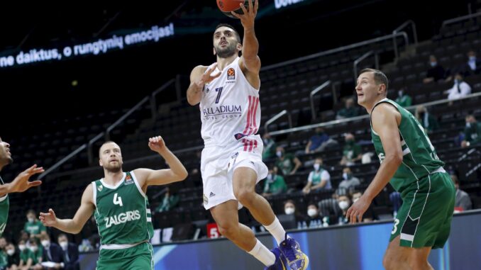 Facundo Campazzo. EFE/EPA/TOMS KALNINS
