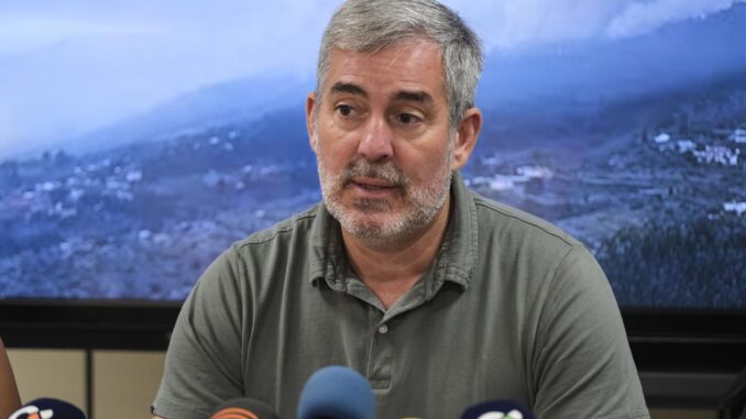 El presidente de Canarias, Fernando Clavijo en una imagen de archivo. EFE/Alberto Valdés
