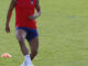 Joao Félix, durante el entrenamiento del domingo. EFE/Mariscal