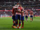 Los jugadores del Atlético de Madrid celebran un gol en una foto de archivo. EFE / Rodrigo Jiménez.