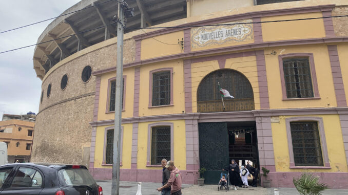 La plaza de toros de Orán. EFE/ Laura Fernández Palomo
