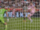 Lionel Messi del Inter de Miami anota un gol ante el New York RB ayer, durante un partido de la MLS entre New York RB y el Inter Miami en el estadio Red Bull Arena en Harrison, New Jersey (Estados Unidos). EFE/ Ángel Colmenares