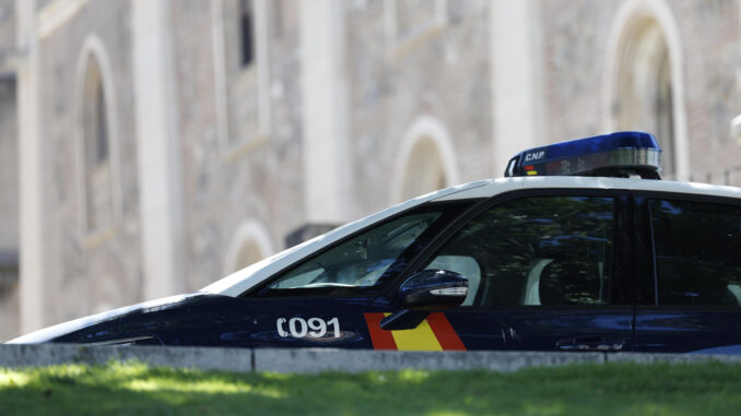Imagen de archivo de un coche Cuerpo Nacional de Policía. EFE/Mariscal