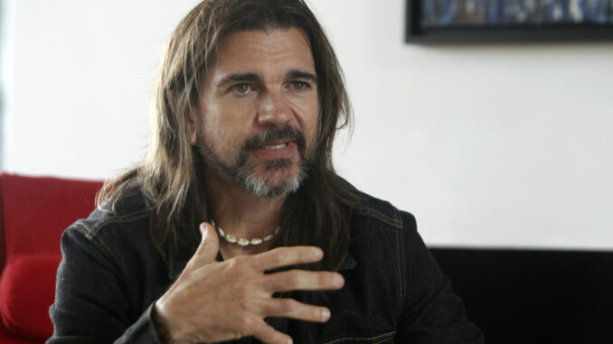 El cantante colombiano Juanes en una imagen de archivo. EFE/ Luis Eduardo Noriega A.
