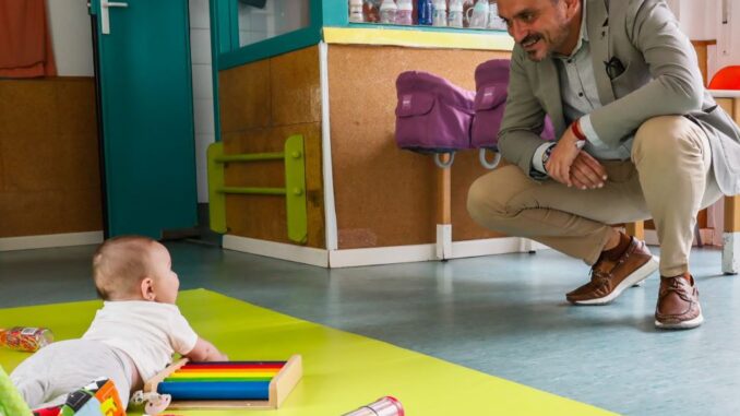 El Alcalde visita escuelas infantiles y colegios en Móstoles