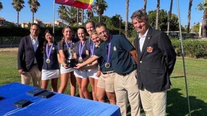 madrileñas arrasan en el Campeonato de España de golf Sub'16 Femenino