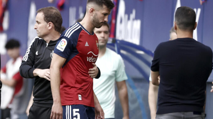 El defensa del Osasuna David García en una foto de archivo. EFE/ Jesús Diges
