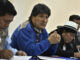 El ex presidente Evo Morales, en una fotografía de archivo. EFE/ Jorge Abrego