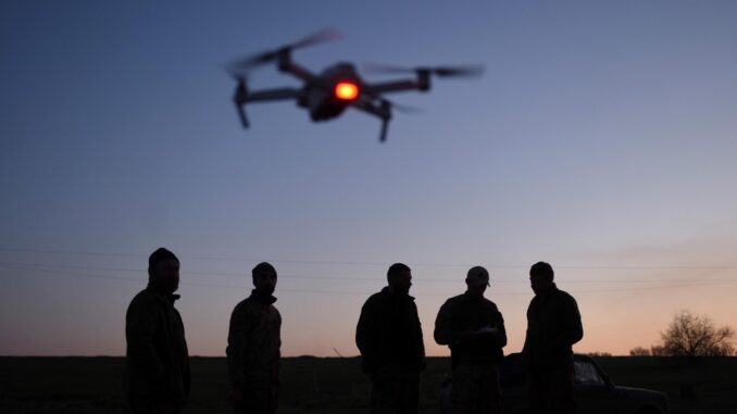 Imagen de un dron. EFE/ Markiian Lyseiko
