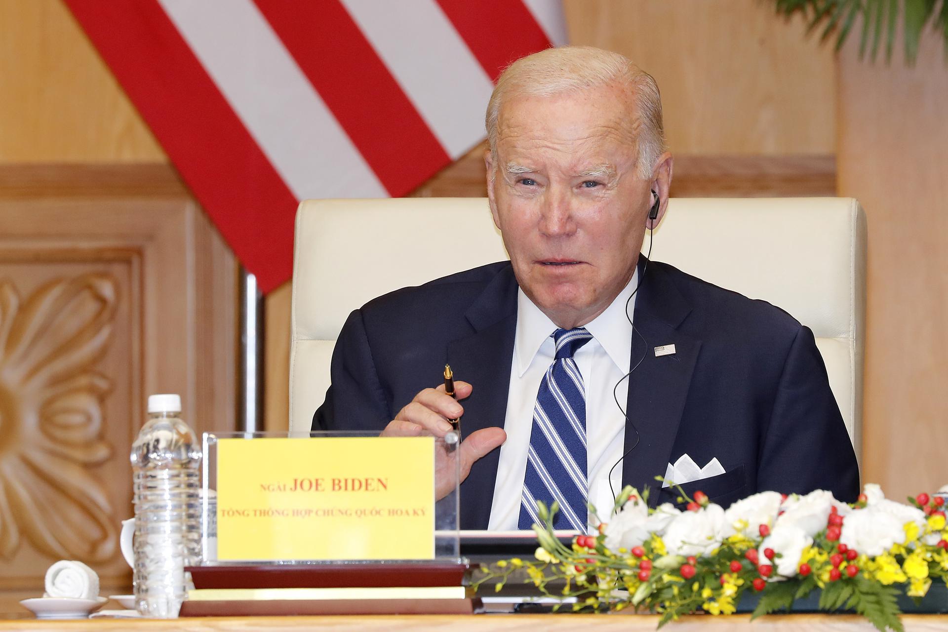 El presidente de EE.UU., Joe Biden. EFE/EPA/Minh Hoang / POOL
