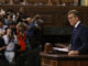 El presidente del PP y candidato a la Presidencia del Gobierno, Alberto Núñez Feijóo, durante su intervención en la primera sesión del debate de su investidura este martes en el Congreso. EFE/Juan Carlos Hidalgo