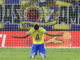 El centrocampista del Cádiz CF, Raúl Alcaraz, se lamenta de una jugada durante el partido de LaLiga que enfrenta al Cádiz CF y al Rayo Vallecano este miércoles en el estadio Nuevo Mirandilla. EFE/Román Ríos.