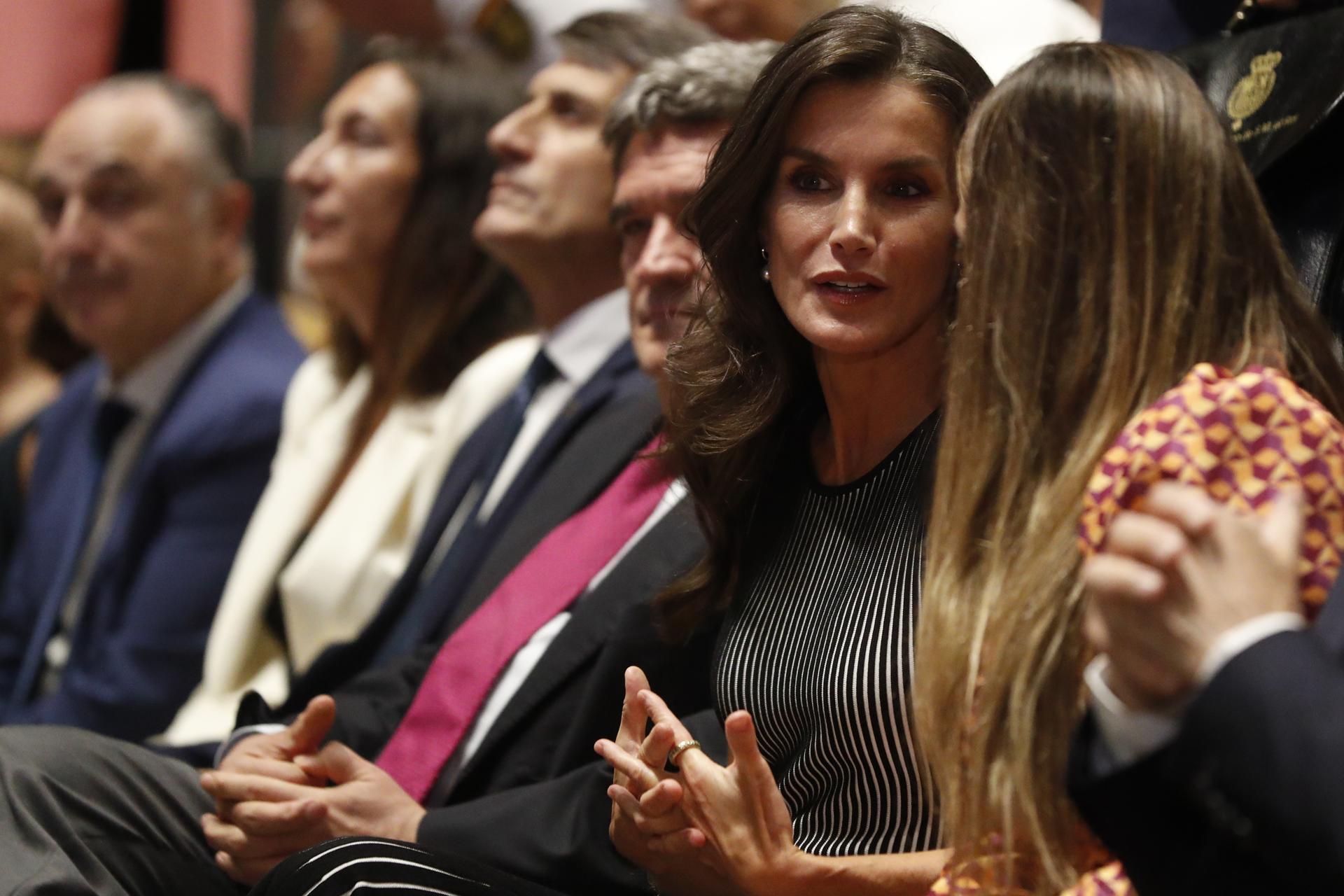 La reina Letizia preside en Málaga la inauguración del II Congreso Internacional sobre Trata de Seres Humanos. EFE/ Jorge Zapata
