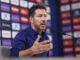 Simeone, en la rueda de prensa de este miércoles. EFE/Rodrigo Jiménez