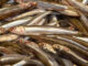 Boquerones en un puesto del Mercado Central de Málaga.  Las poblaciones de sardina y boquerón, pequeños peces pelágicos muy presentes en el mar Mediterráneo, "tienden a recuperarse, pero muy poco a poco", ya que continúan bajo las amenazas persistentes de la contaminación, la pesca y el cambio climático. EFE/ Irene Martín Morales