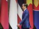 El presidente indonesio, Joko Widodo, defendió este jueves al cierre de la cumbre de la Asociación de Naciones del Sudeste Asiático (ASEAN) en Yakarta el potencial de la región para ser "ancla y refugio del mundo" ante las rivalidades y las luchas geopolíticas. EFE/EPA/Bagus Indahono