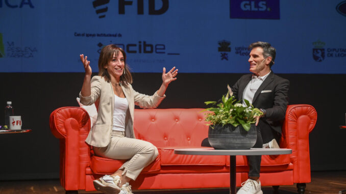 La exkarateca Sandra Sánchez participa este jueves, en el Foro Internacional del Deporte, en León. Sandra Sánchez, campeona olímpica de kárate en Tokio 2020 en la modalidad de kata, reconoce en una entrevista concedida a EFE que, de continuar en el programa olímpico de París 2024 su deporte, cuya exclusión considera "injusta", "seguramente hubiera estado en el campeonato". EFE/J.Casares
