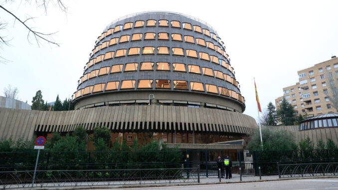 Vista del Tribunal Constitucional en Madrid. EFE/ Zipi