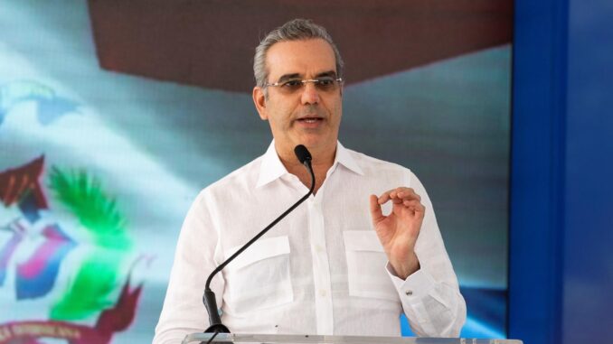 El presidente de República Dominicana, Luis Abinader, en una fotografía de archivo. EFE/Orlando Barría
