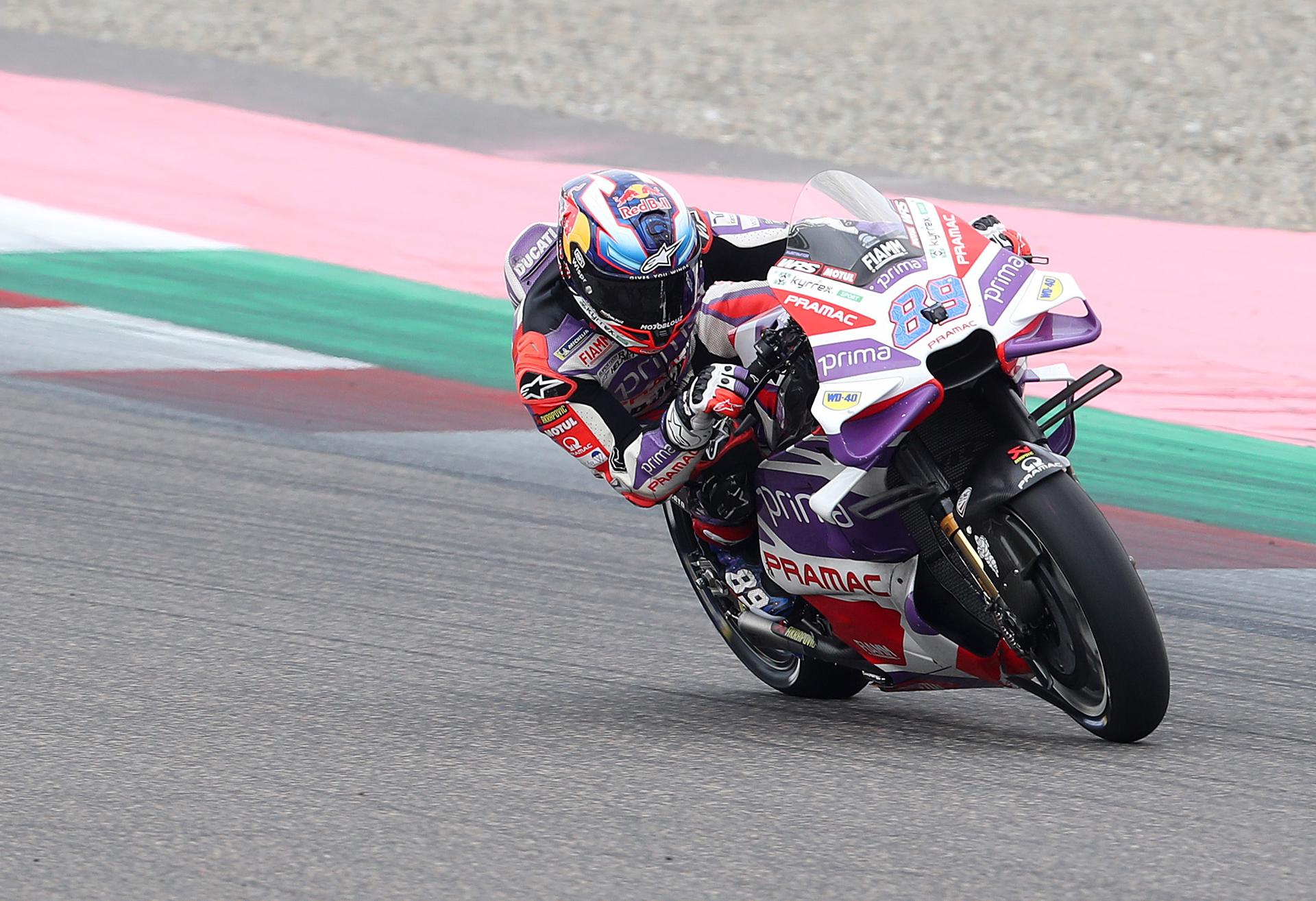 El piloto español Jorge Martin, del Prima Pramac Racing. EFE/EPA/HARISH TYAGI
