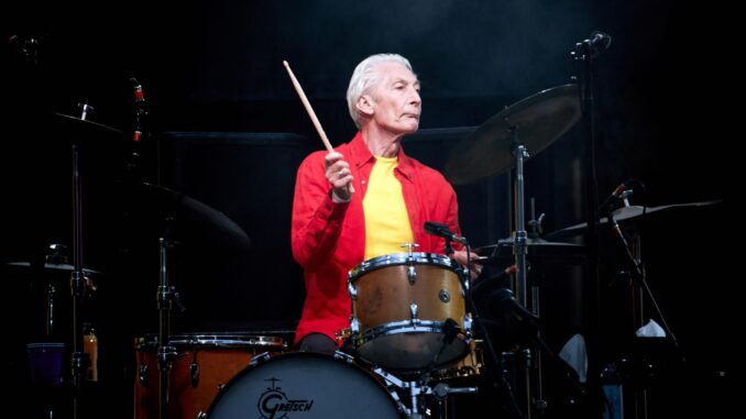 El batería de The Rolling Stones Charlie Watts durante un concierto en 2018. EFE/EPA/HAYOUNG JEON
