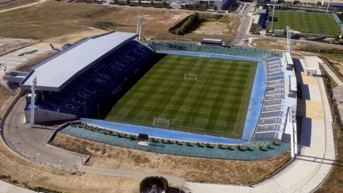 Vista de uno de los campos de fútbol de la Ciudad Deportiva del Real Madrid en el parque de Valdebebas. EFE/Zipi