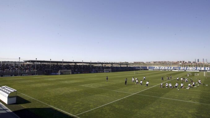 Aspecto de la ciudad deportiva de Valdebebas, donde entrena el Real Madrid. EFE/Bernardo Rodriguez
