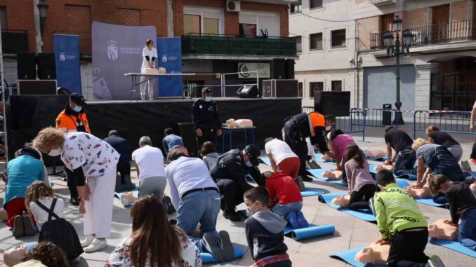 paro cardíaco taller fuenlabrada