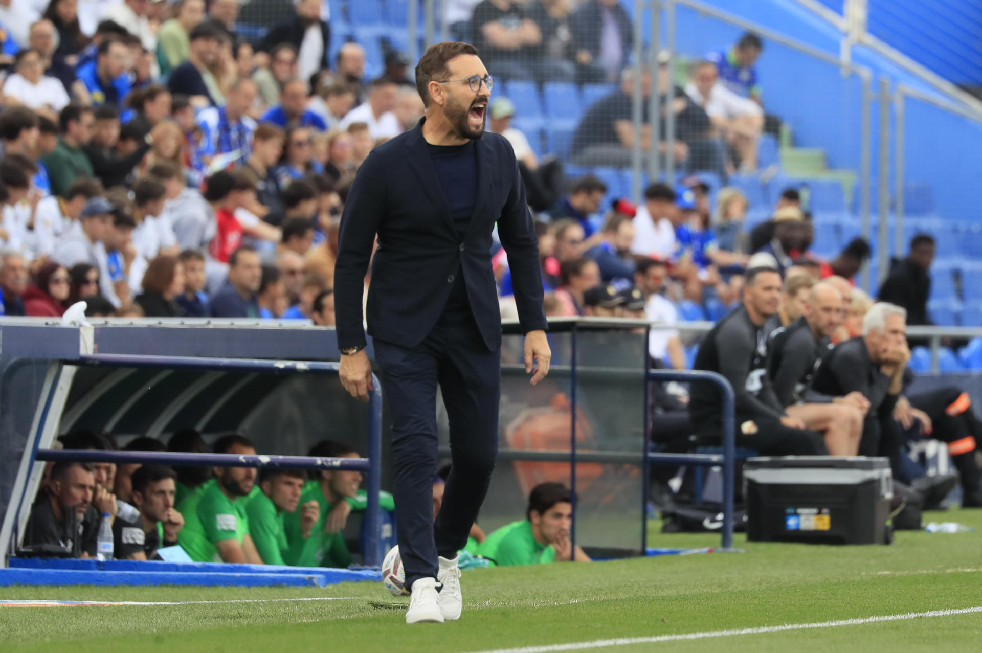 El entrenador del Getafe, José Bordalás, en una foto de archivo. EFE/ Fernando Alvarado
