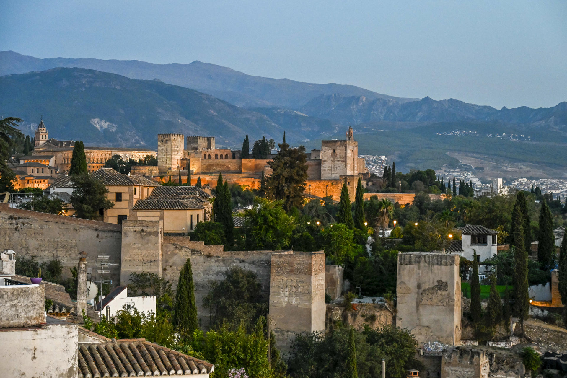 Vista general de la Alhambra en Granada. EFE/ Miguel Ángel Molina
