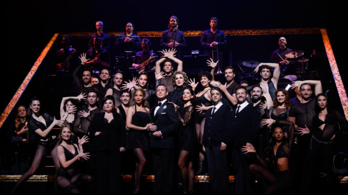 Un momento del pase gráfico de “Chicago”, el musical que se prepresenta en el Teatro Apolo de Madrid desde el 6 de Octubre. EFE/ Aitor Martin
