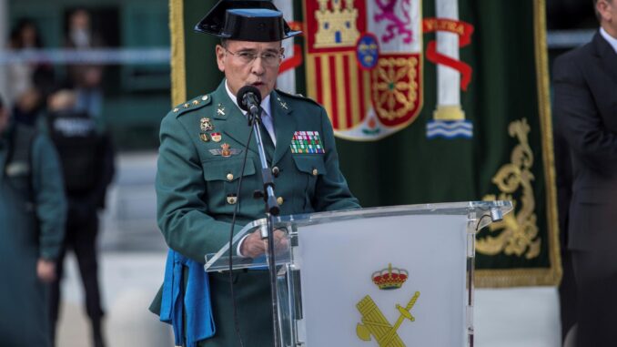 Imagen de archivo del coronel Diego Pérez de los Cobos. EFE/ Rodrigo Jimenez
