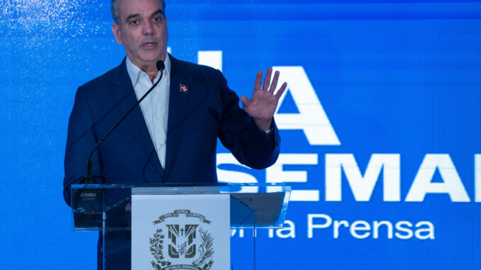 El presidente de República Dominicana, Luis Abinader, en una fotografía de archivo. EFE/Angel Colmenares
