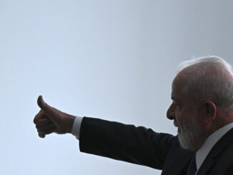 El presidente de Brasil, Luiz Inácio Lula da Silva, participa en un acto, el 26 de septiembre de 2023. EFE/André Borges