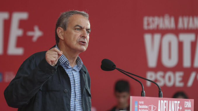 Imagen de archivo del expresidente del Gobierno, José Luis Rodríguez Zapatero. EFE / J.L.Cereijido.
