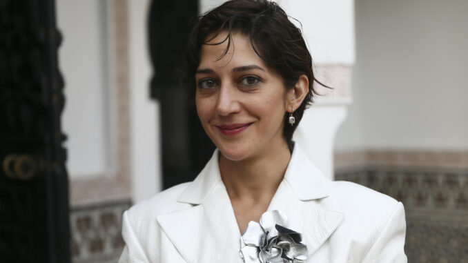 La actriz franco iraní Zar Amir en el Festival de Cine de Marrakech. EFE/ María Traspaderne
