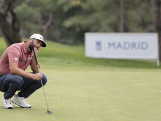 Fotografía de archivo del golfista español Jon Rahm. EFE/ Sergio Pérez