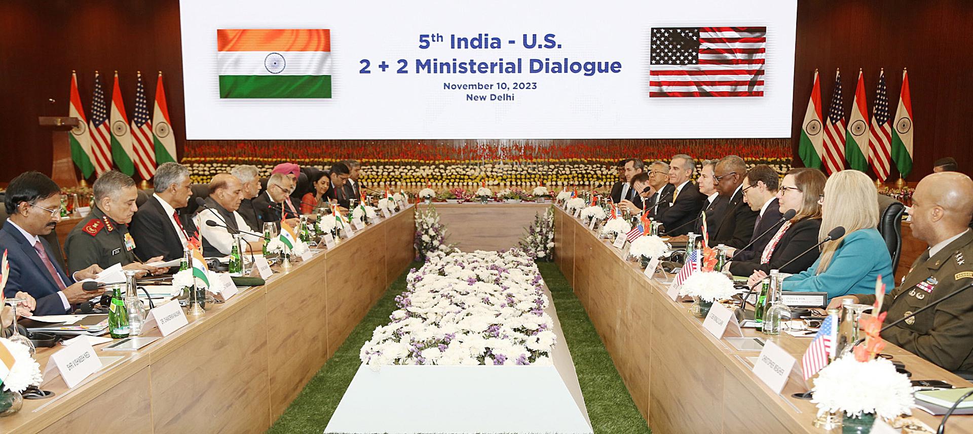 India y EEUU subrayan su buena sintonía en materia de defensa ante las crisis globales. EFE/EPA/PRESS INFORMATION BUREAU INDIA / HANDOUT HANDOUT EDITORIAL USE ONLY/NO SALES HANDOUT EDITORIAL USE ONLY/NO SALES
