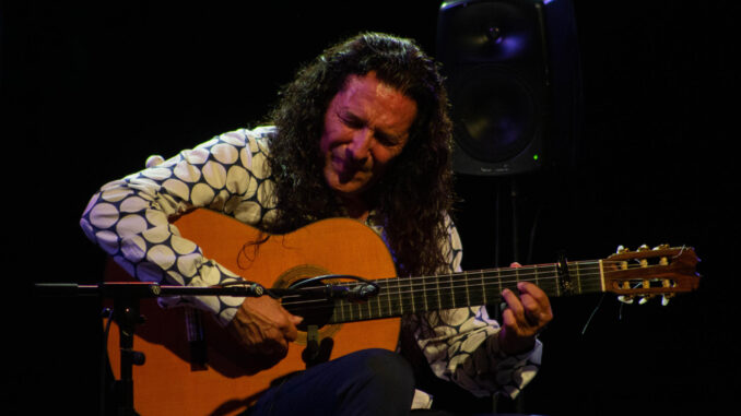 El guitarrista José Fernández "Tomatito". EFE/Alba Feixas
