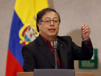 Fotografía de archivo del presidente de Colombia, Gustavo Petro. EFE/ Mauricio Dueñas Castañeda