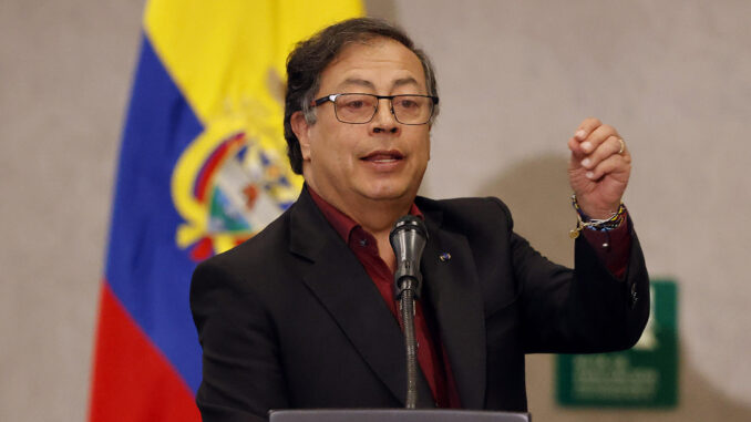 Fotografía de archivo del presidente de Colombia, Gustavo Petro. EFE/ Mauricio Dueñas Castañeda
