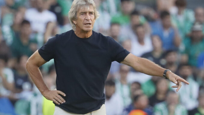 El entrenador del Betis, Manuel Pellegrini. EFE/José Manuel Vidal
