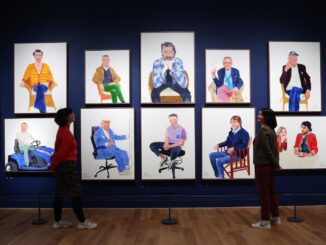 Londres, 01/11/2023.- Exposición de David Hockney en la National Portrait Gallery. EFE/EPA/ANDY RAIN