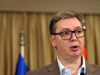 Imagen de Archivo del presidente de Serbia, Aleksandar Vucic.
 EFE/EPA/ANDREJ CUKIC