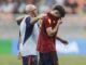 El jugador española Oscar Mesa, decepcionado tras perder ante Alemania en cuartos de final del Mundial sub-17. EFE/EPA/MAST IRHAM