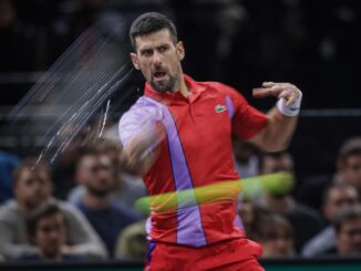 El tenista serbio Novak Djokovic. EFE/EPA/CHRISTOPHE PETIT TESSON