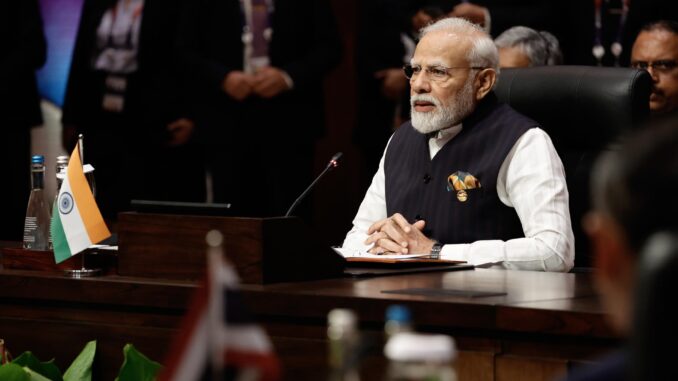 El primer ministro de la India, Narendra Modi, en una imagen de archivo. EFE/EPA/WILLY KURNIAWAN / POOL
