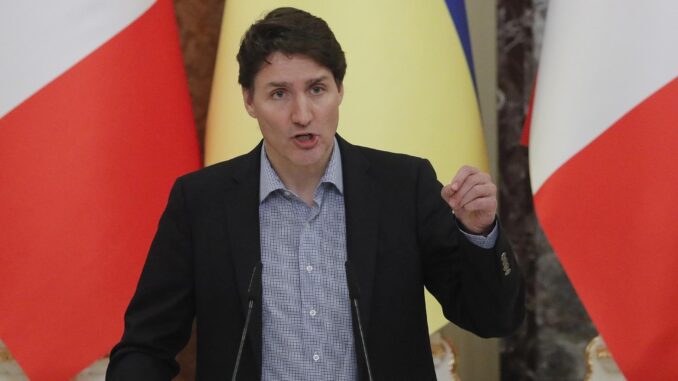 El primer ministro canadiense, Justin Trudeau, en una fotografía de archivo. EFE/ Sergey Dolzhenko
