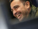 El entrenador del FC Barcelona, Xavi Hernández, durante la rueda de prensa posterior al entrenamiento que el equipo azulgrana ha realizado en la ciudad deportiva Joan Gamper para preparar el partido de LaLiga que mañana disputarán ante la Real Sociedad. EFE/Enric Fontcuberta.